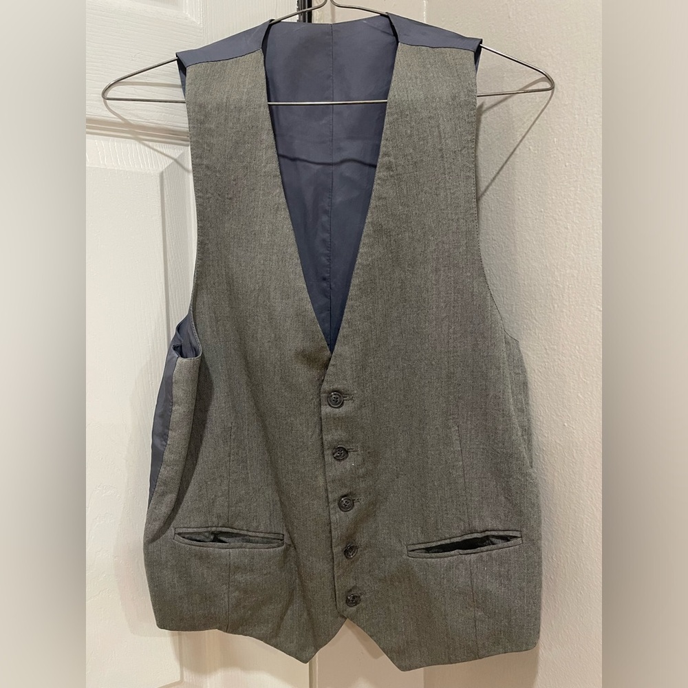 Gray unisex vest